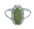 Southwestern Genuine Sterling Silver Turquoise Opal Ring Size 6 QX83489